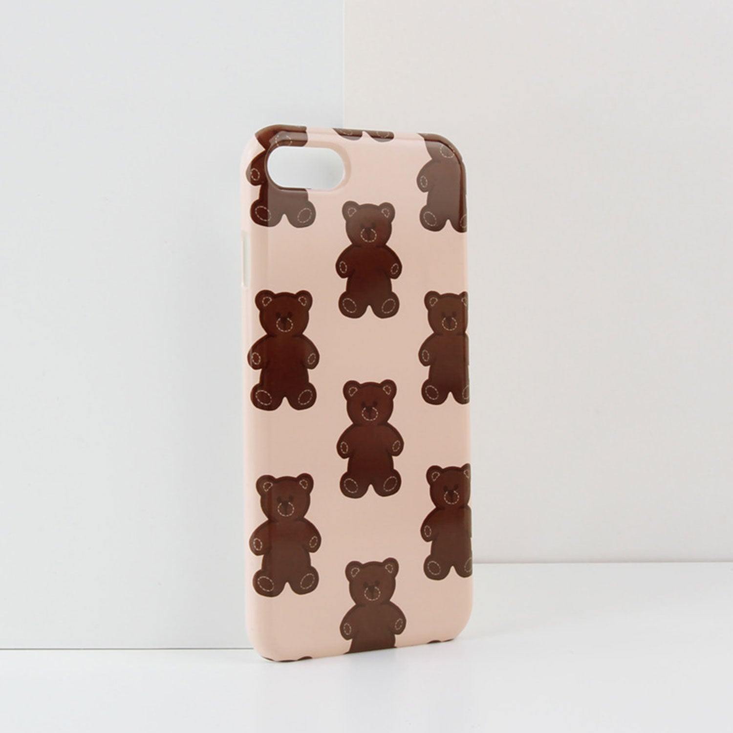 Tedy bear glossy phone case