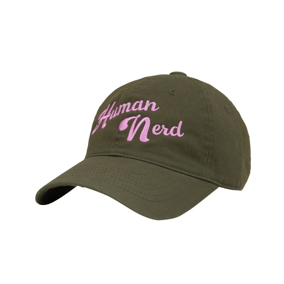 HUMAN NERD BALL CAP_KHAKI