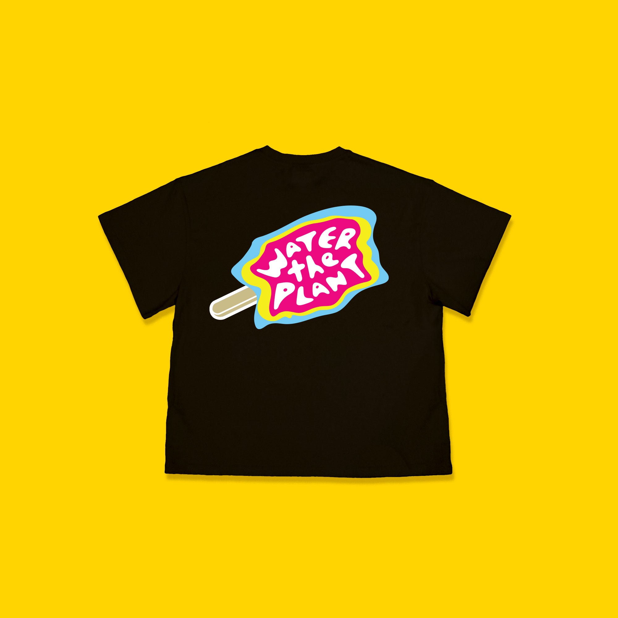 SMILEY POPSICLES T-SHIRT | BLACK