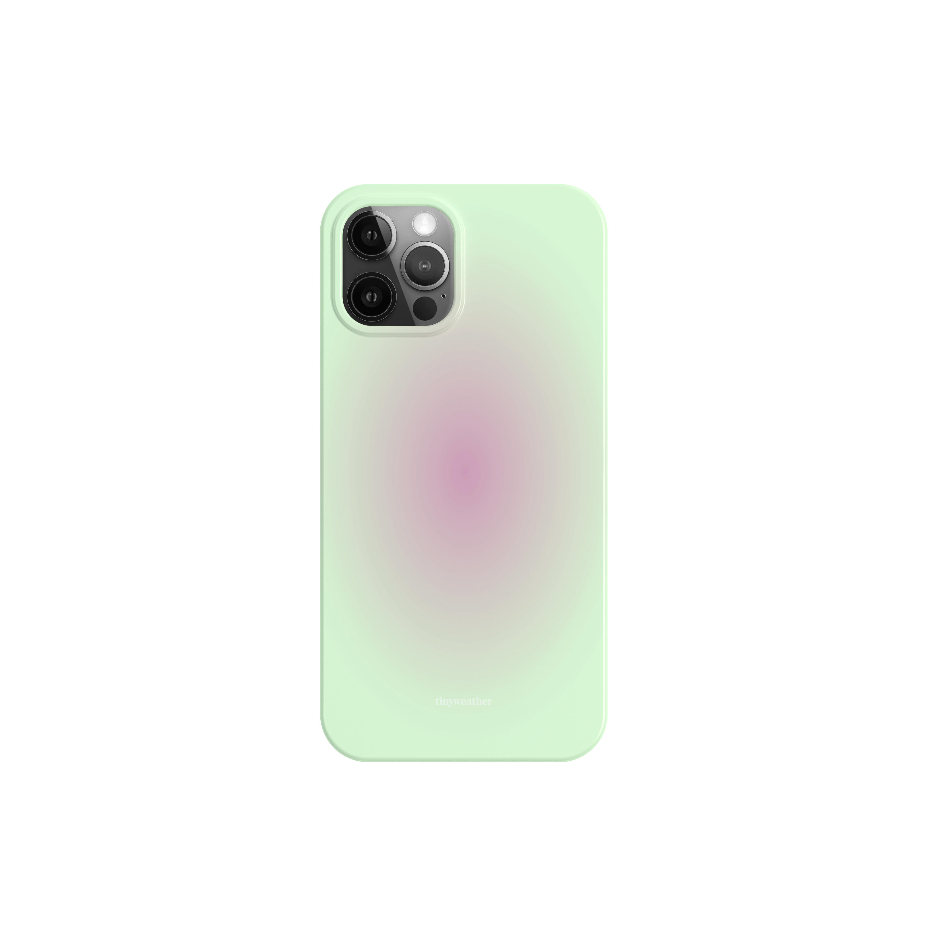 blush hard case-pink(light green)
