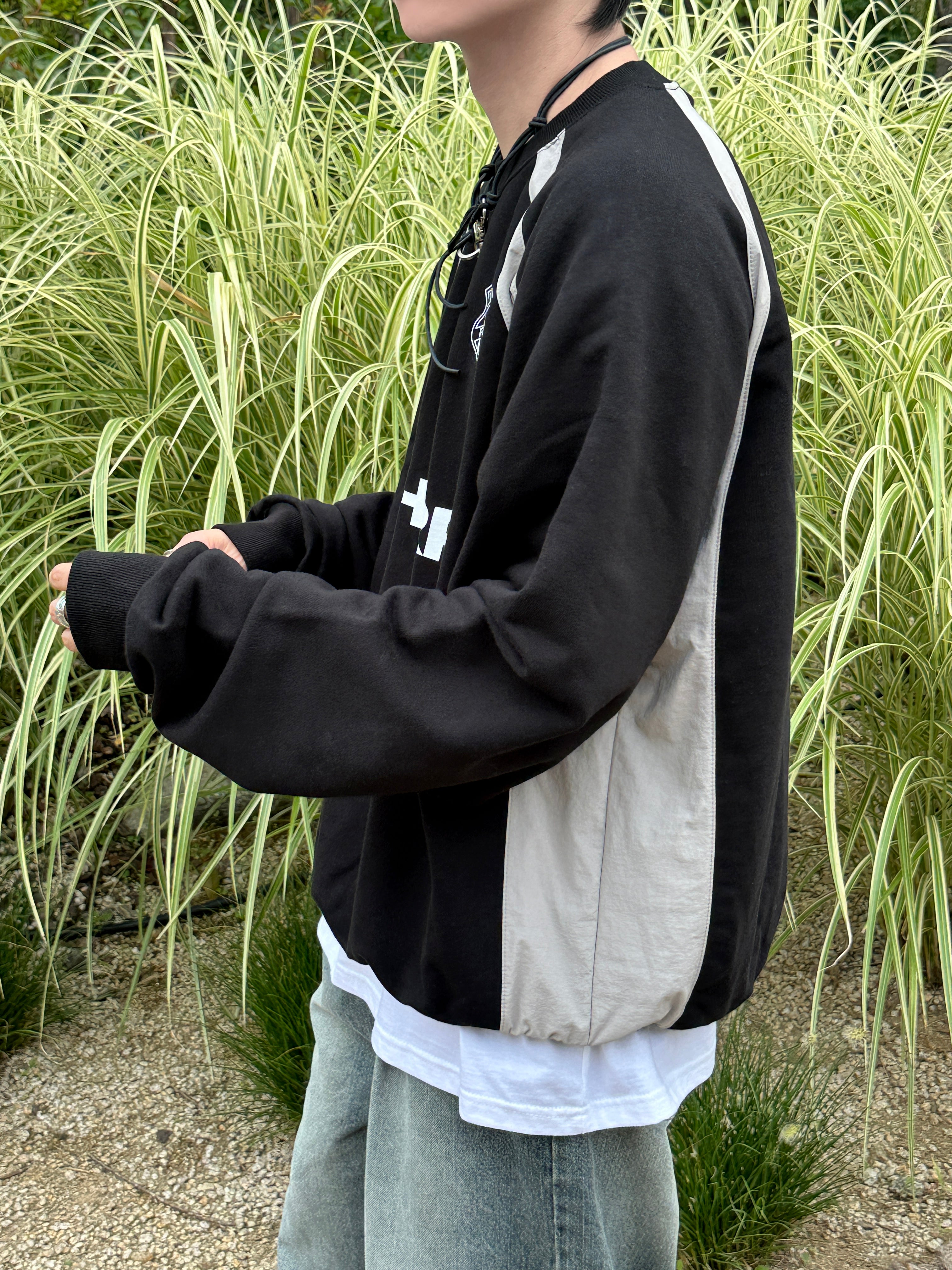 Block Oversized Fit Sweatshirt