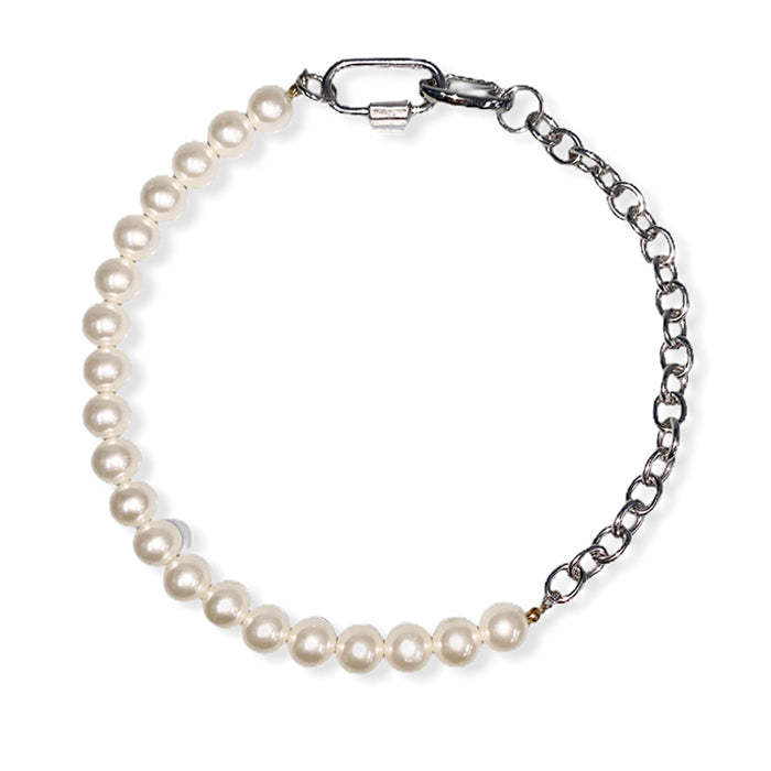 PEARL&CHAIN necklace