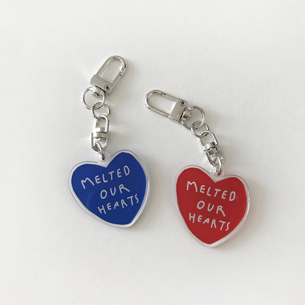 Melted Our Hearts Keyring (2C)