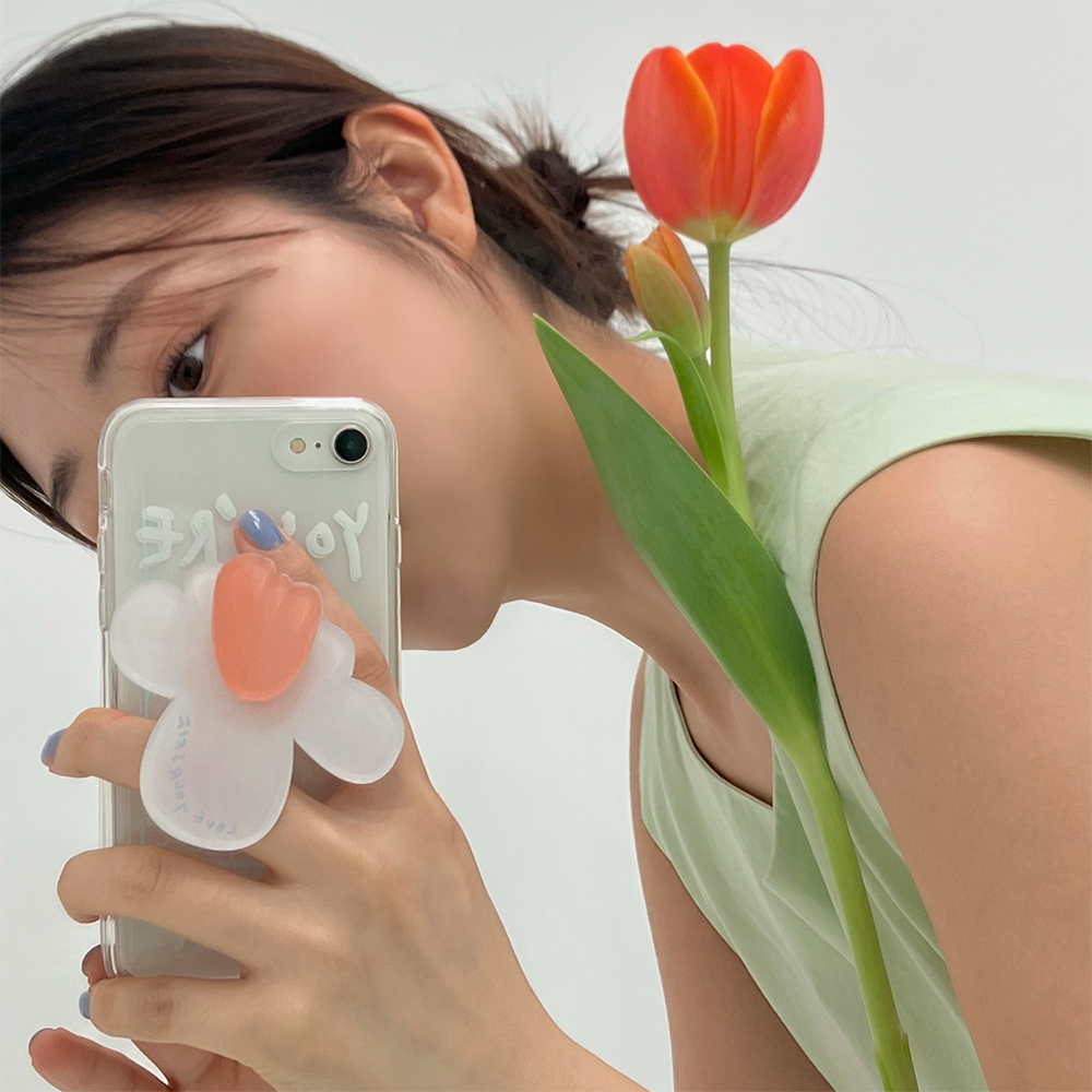 [SET] Leaf series : Spring breeze phone case + narcissus tok