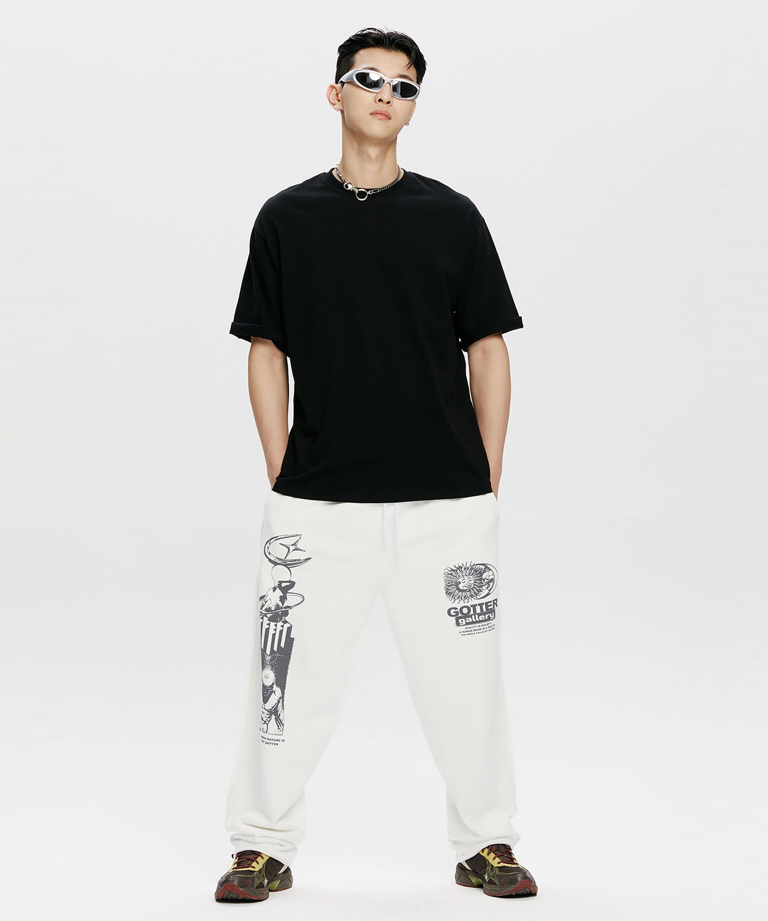 METONIC CYCLE SWEATPANTS_WH