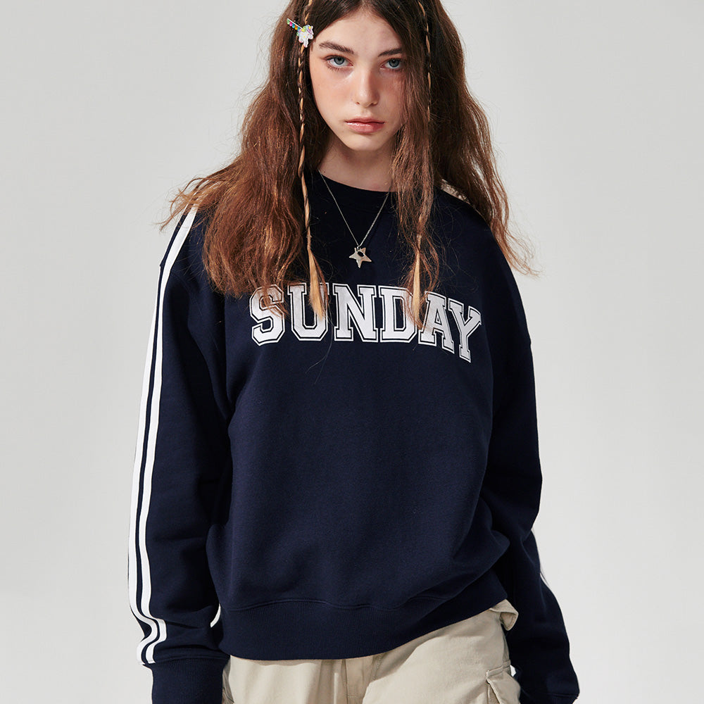 Sunday track Sweatshirt [4 Color]