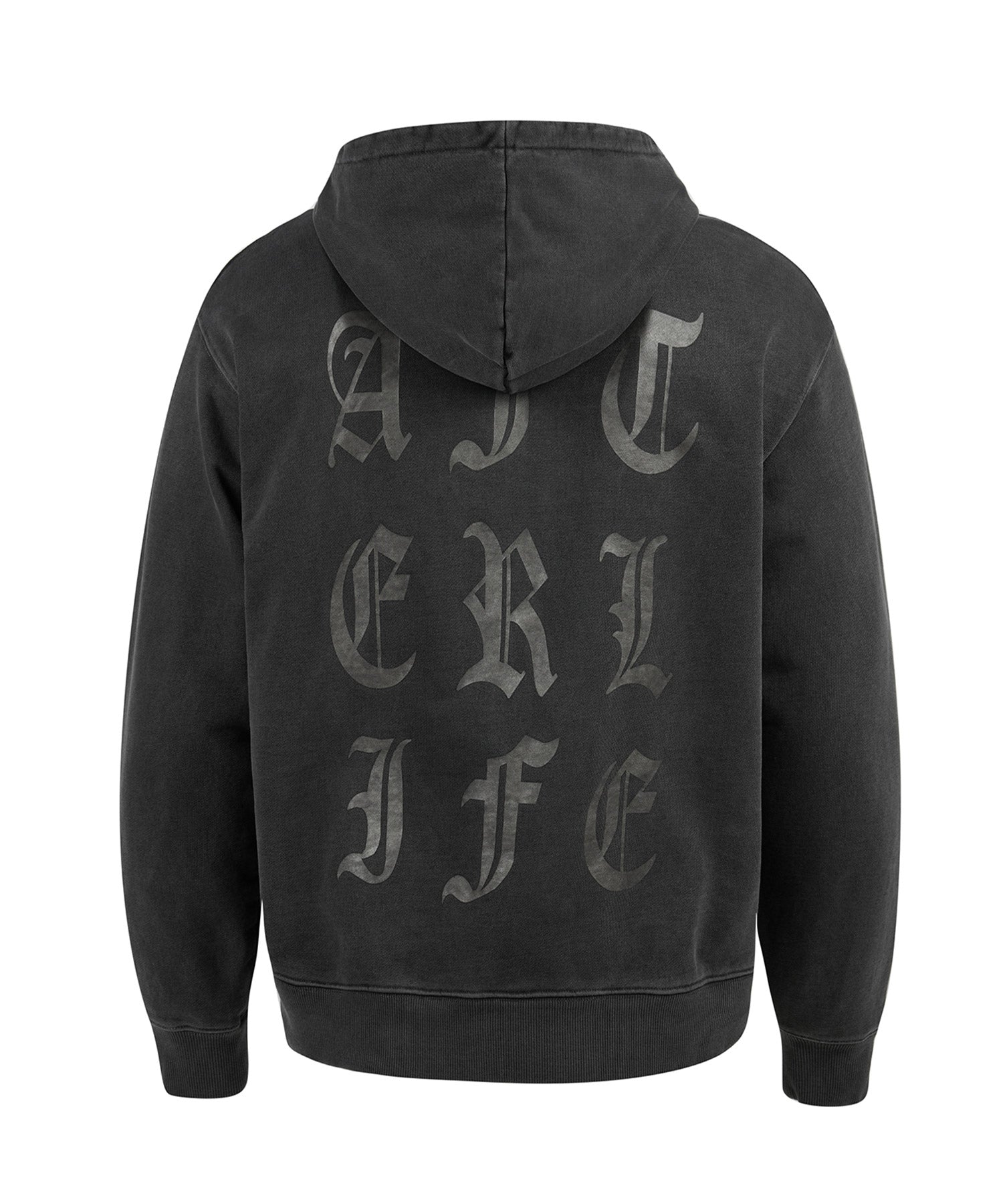 GOTTER GOTHIC LOGO WASHING HOODIE_CH