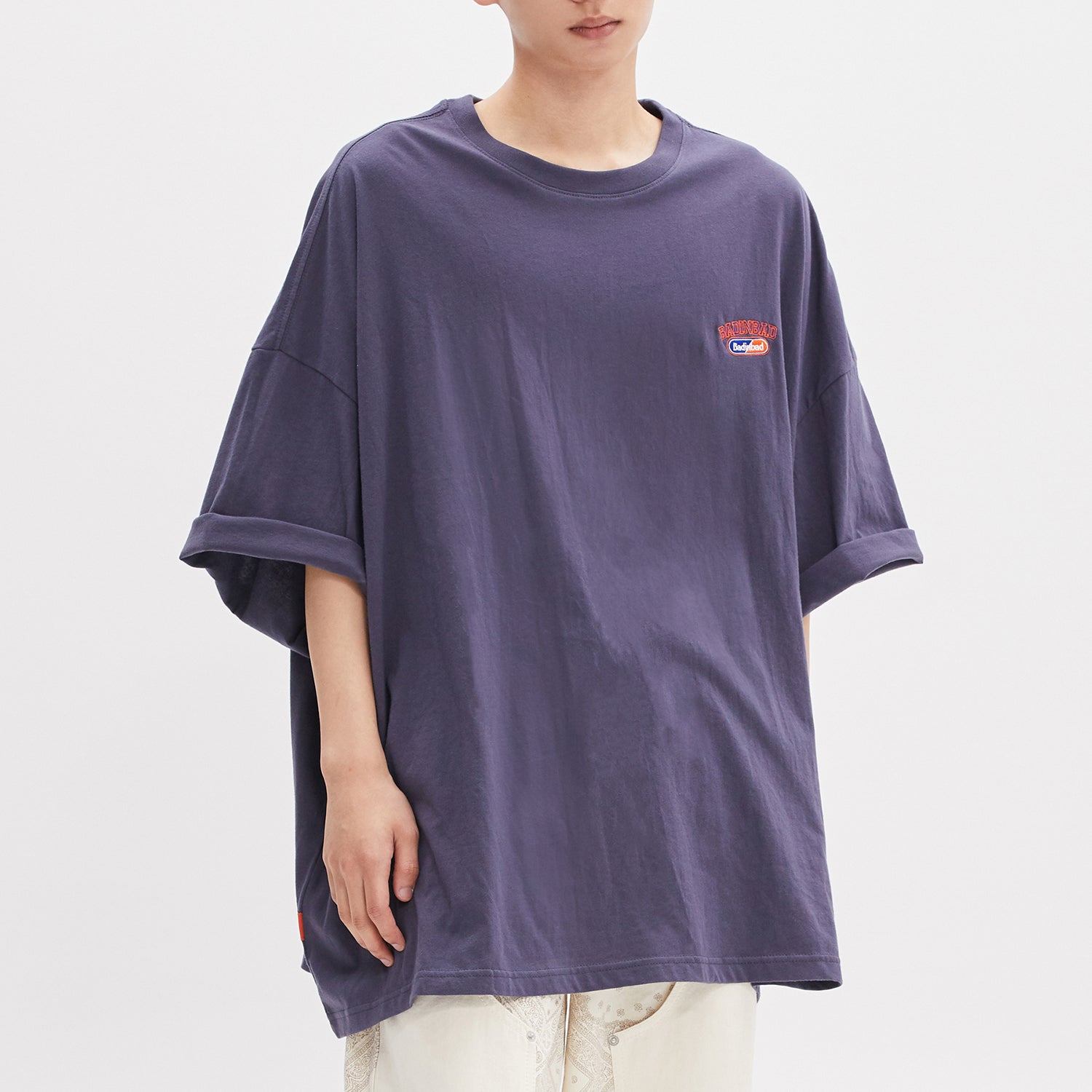 LAYER LOGO TEE_CHARCOAL