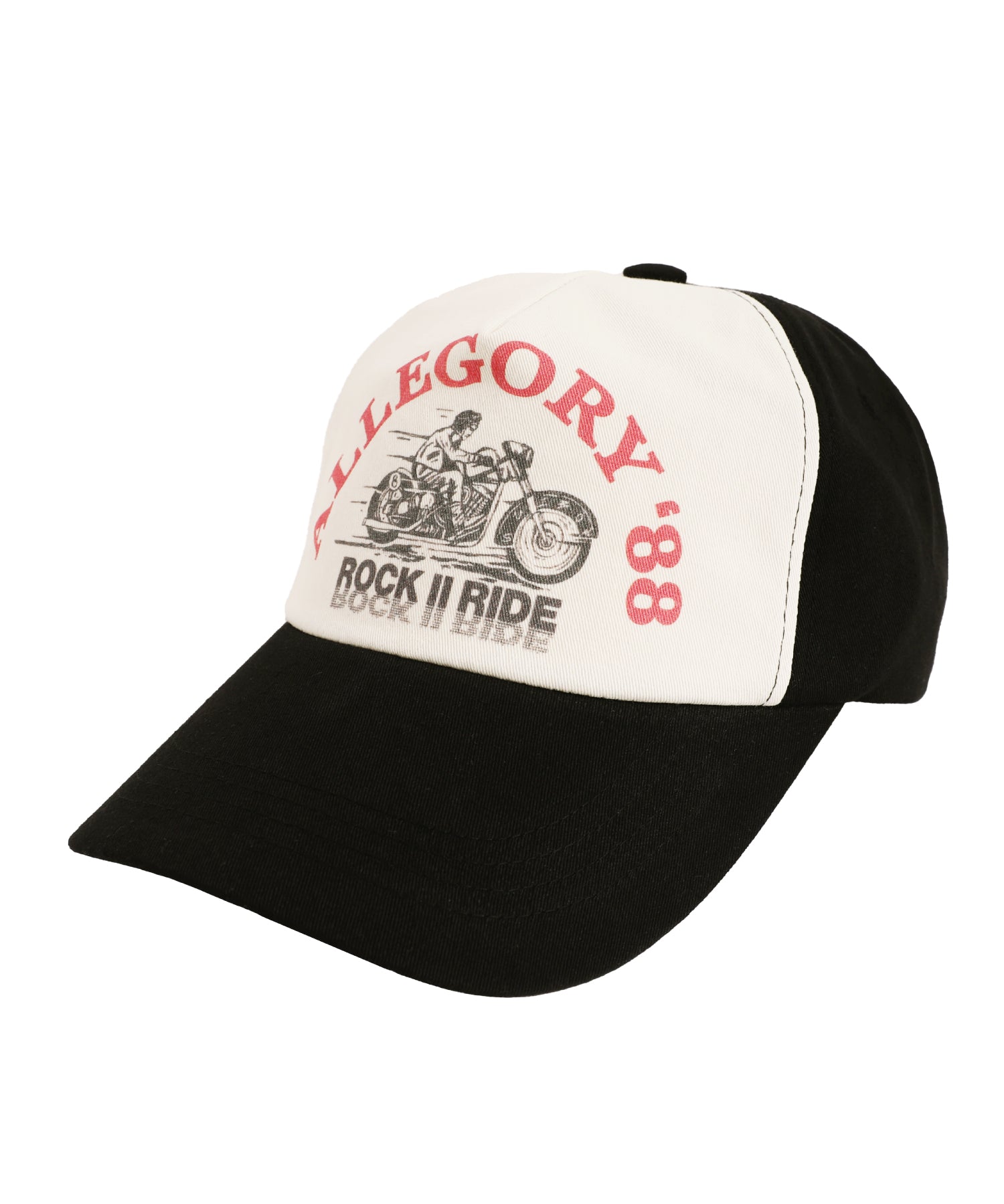 Allegory 88 ball cap - Ivory / Black