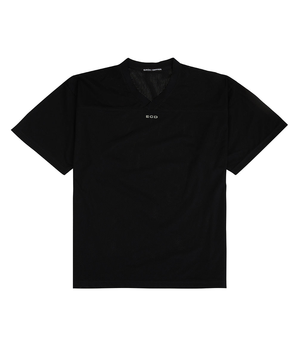 MESH JERSEY T-SHIRT_BLACK