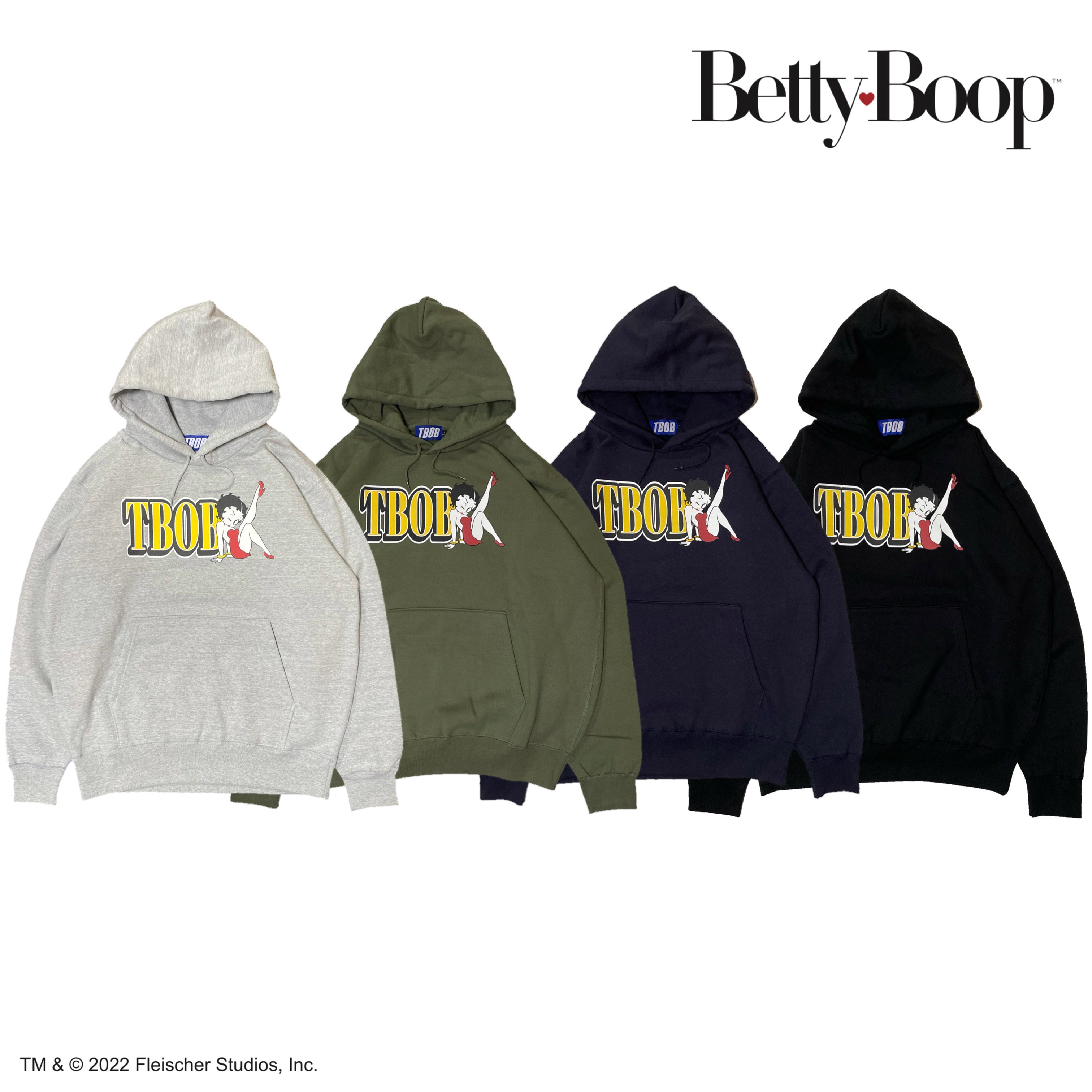 TBOB×BettyBoop™️ PULLOVER HOODIE