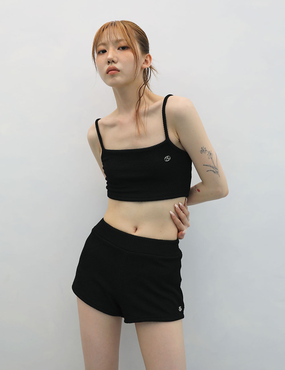 BEACHWEAR SLEEVELESS(BLACK)