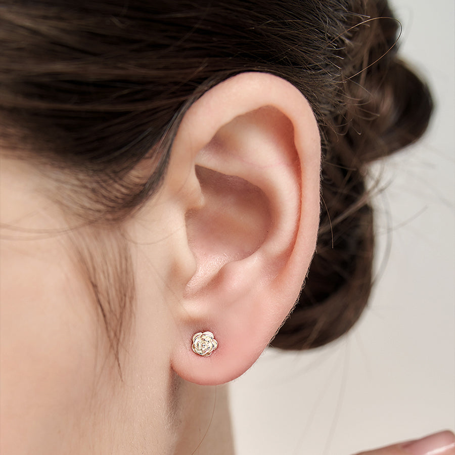 [23FW][sv925]mini rose earring