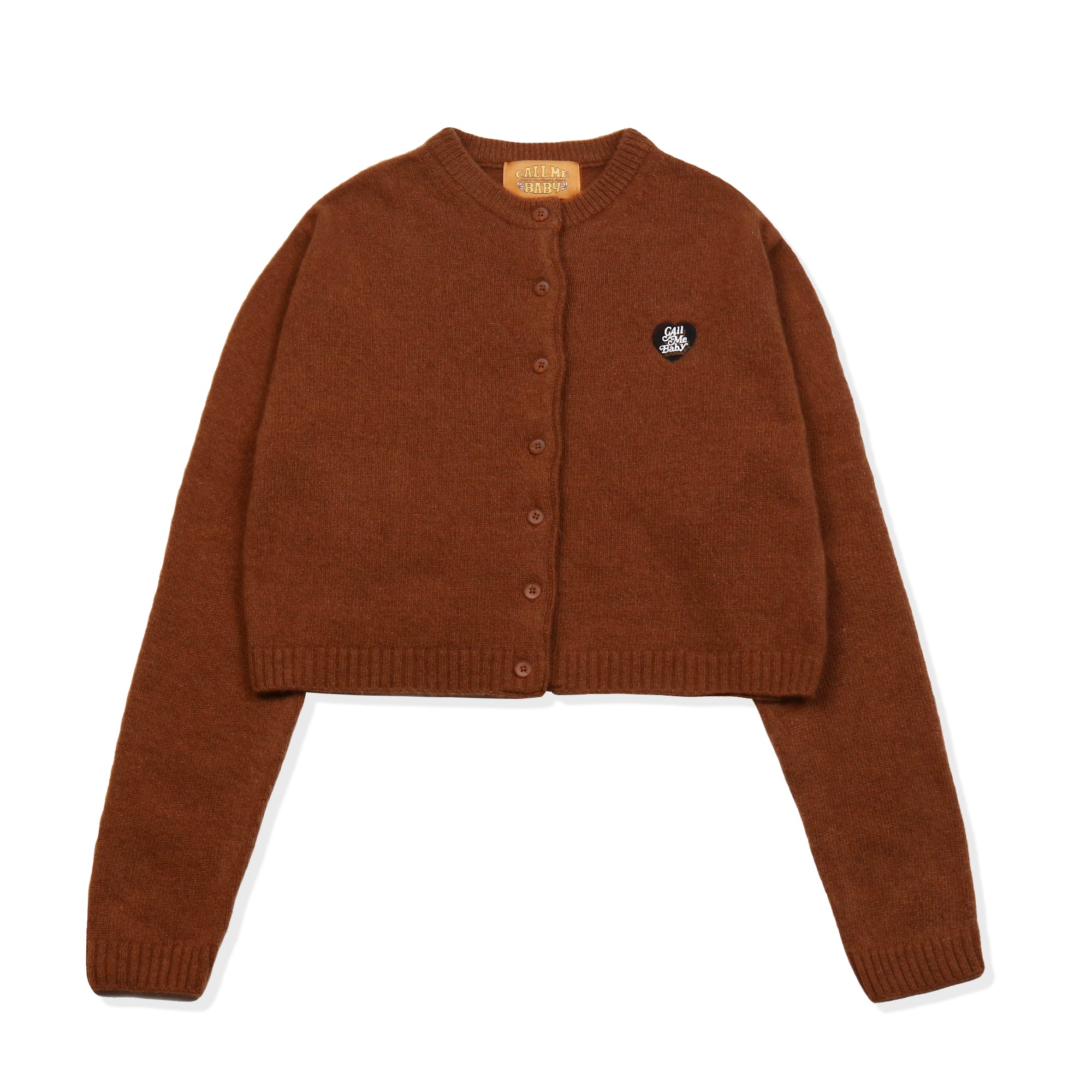 [Call Me Baby] Cashmere Baby Cardigan (Brown)