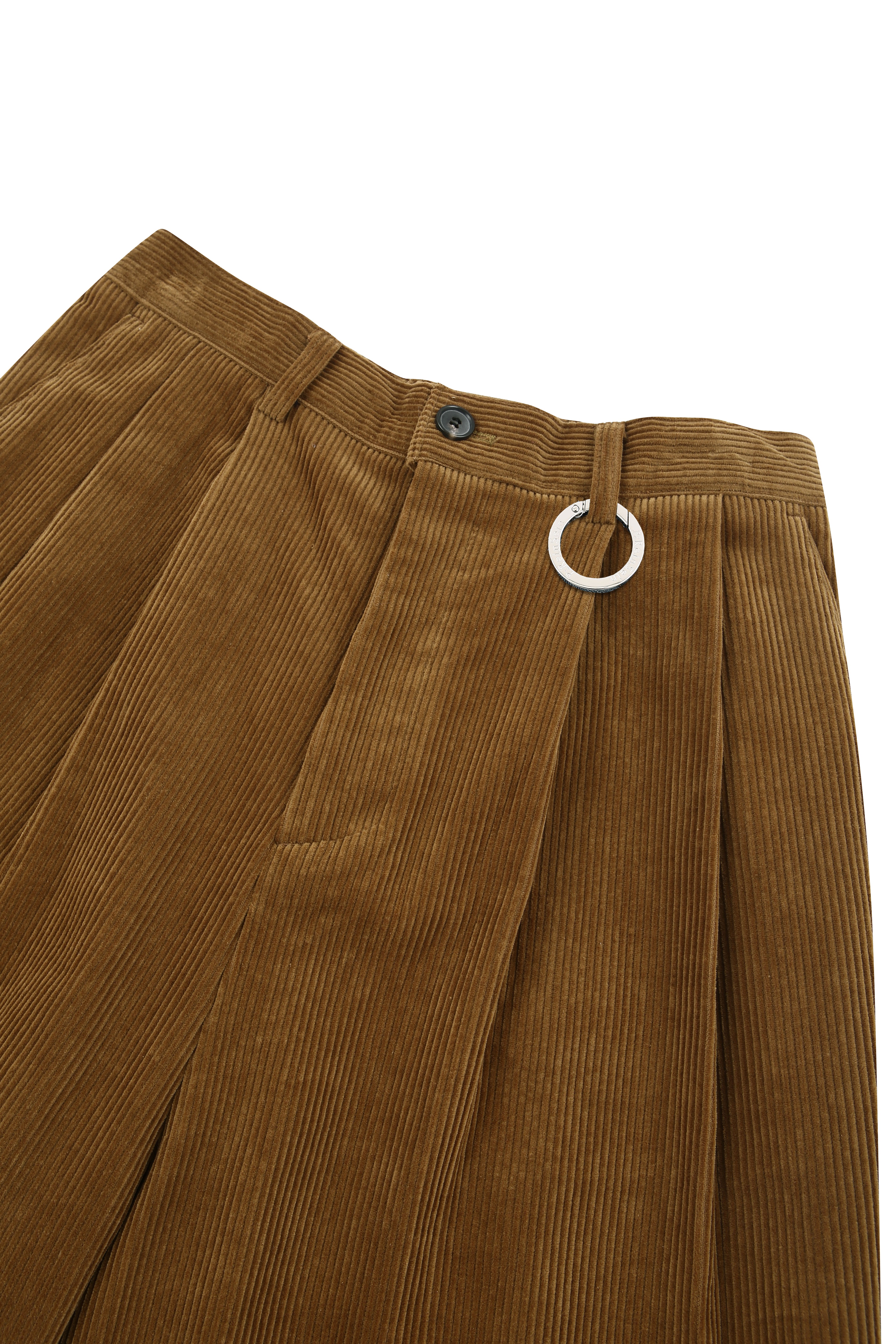 Corduroy Pintuck Balloon Pants