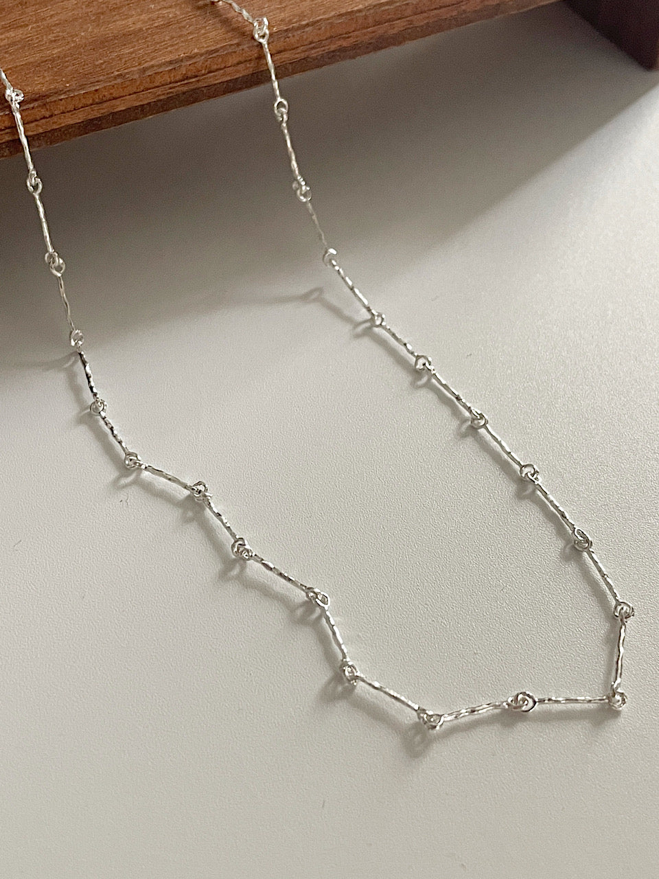 [Silver925] Rough Chain Necklace