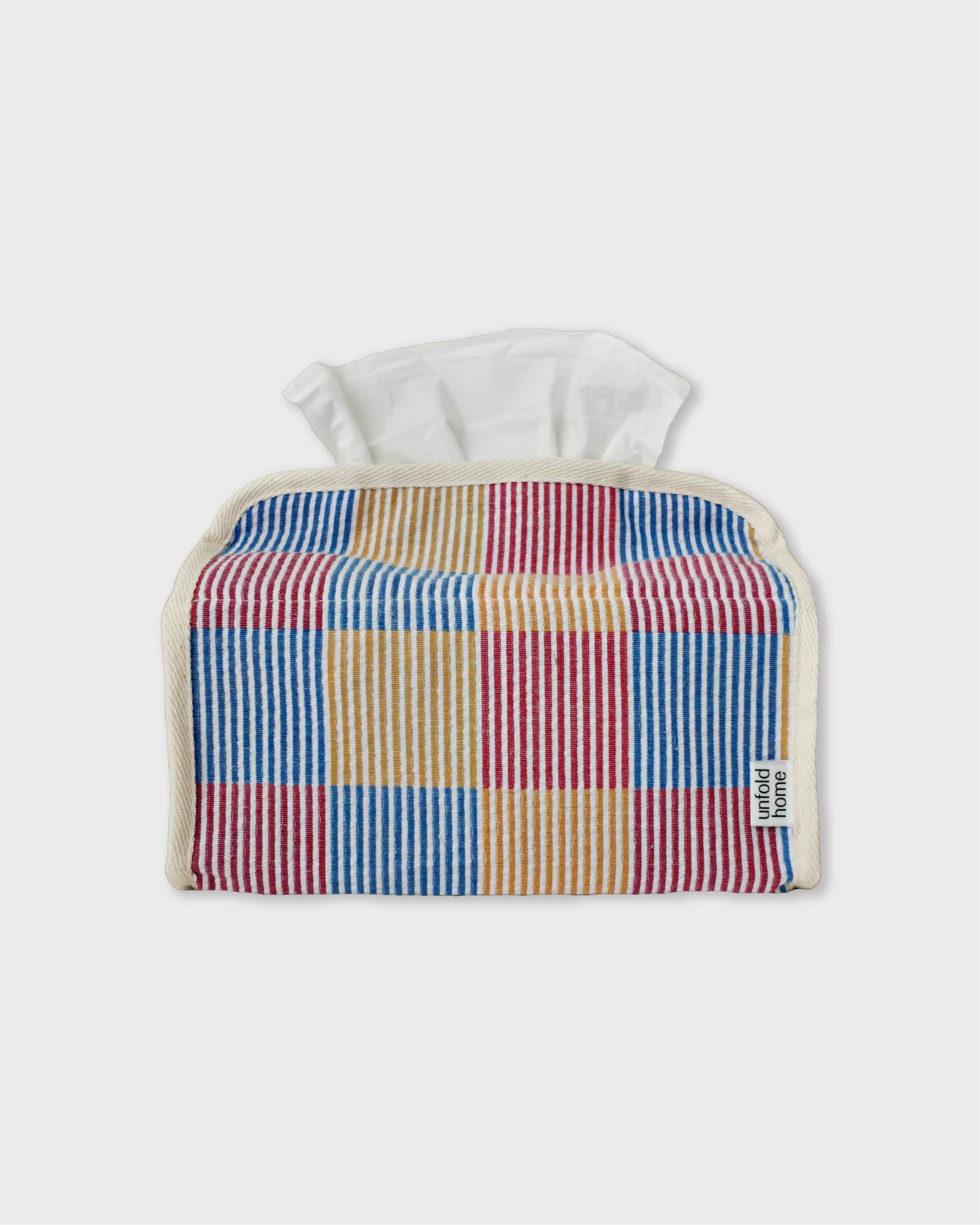 [unfold home] Patchwork tissue cover - Large (5colors)