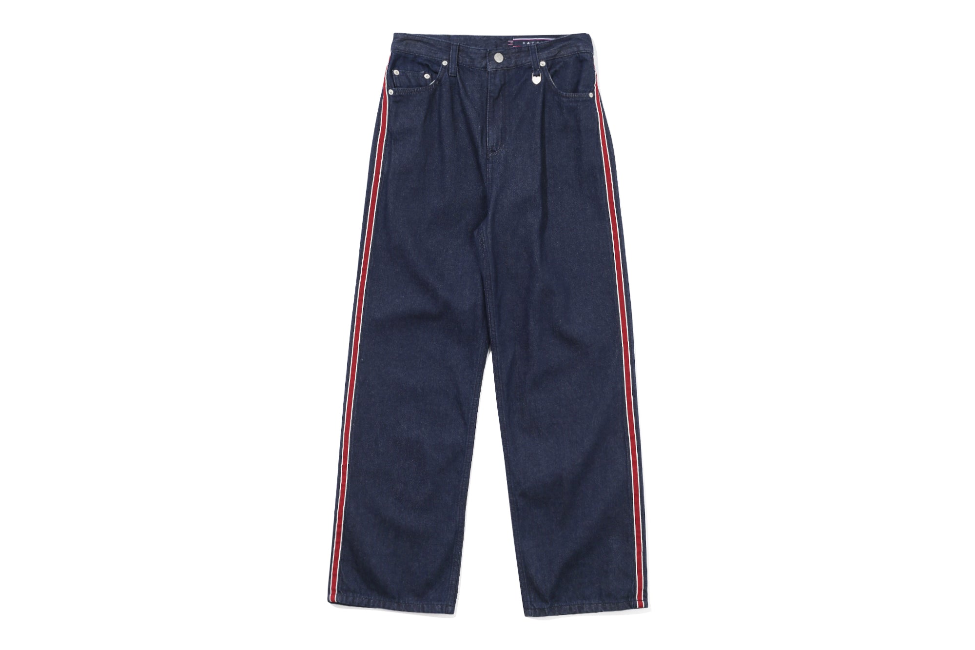 [TGT X RMTCRW]TAPE DENIM PANTS