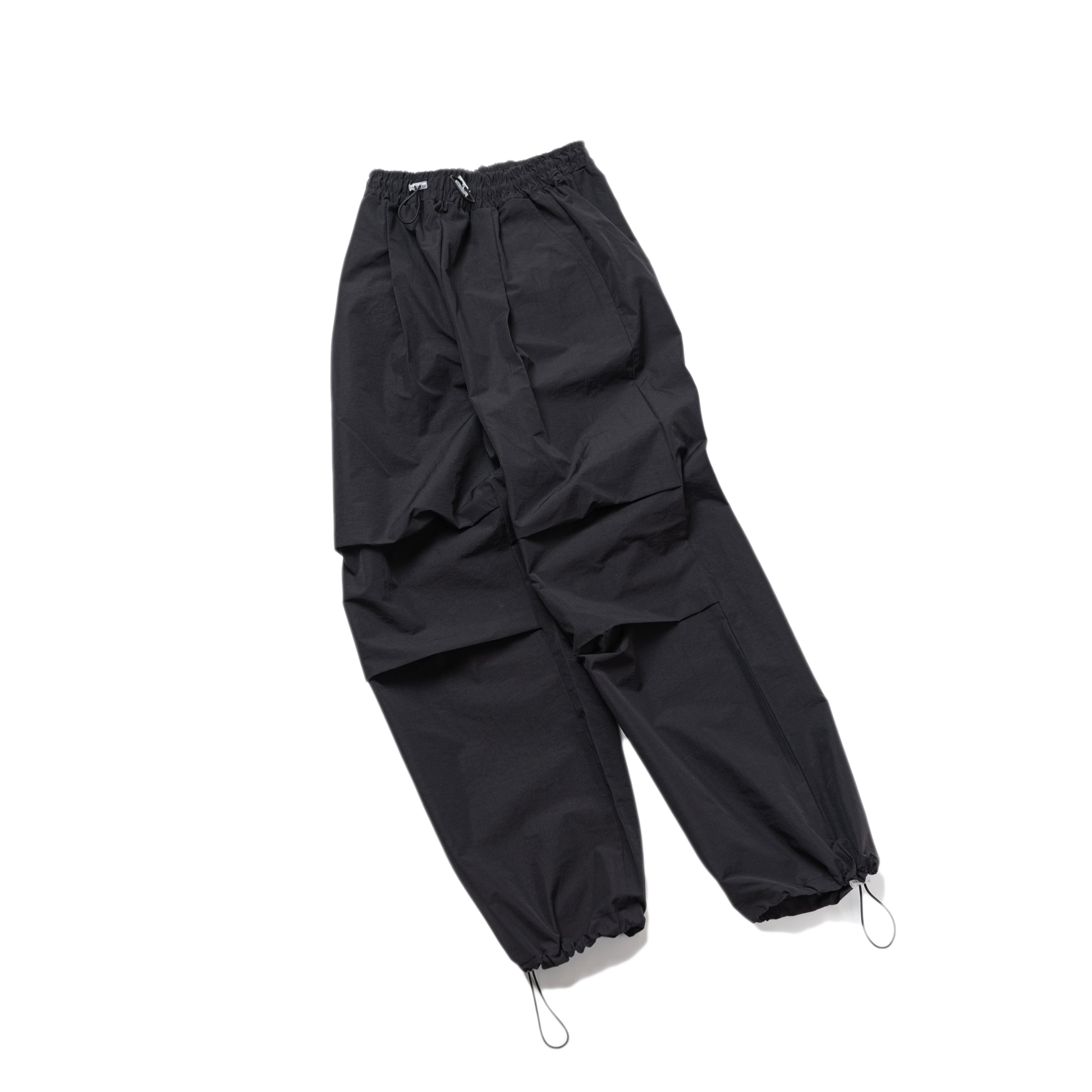 BANDING N/C PARACHUTE PANTS(BLACK)