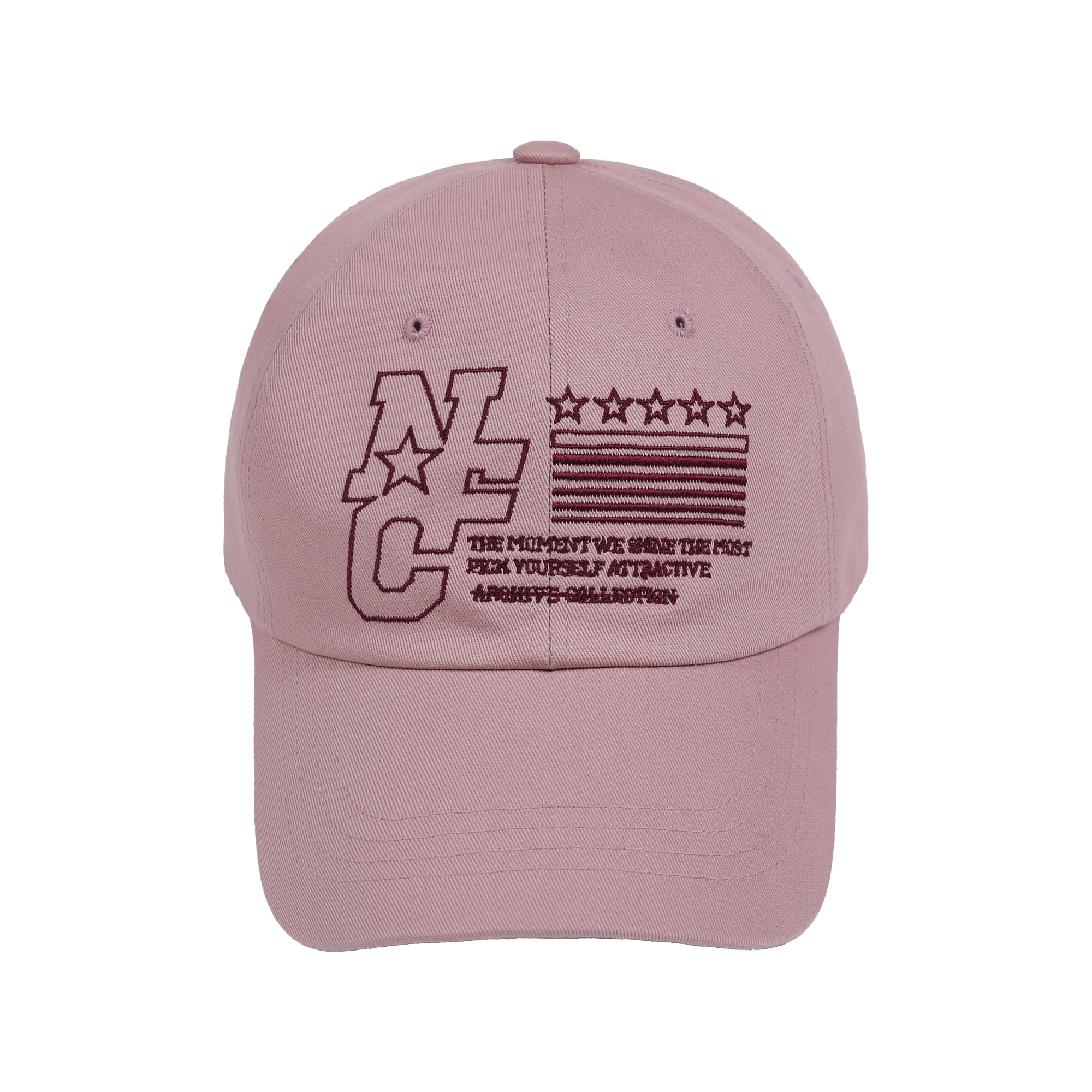 [NF] NFC ARCHIVE BALL CAP (LIGHT PINK)_F23QE901