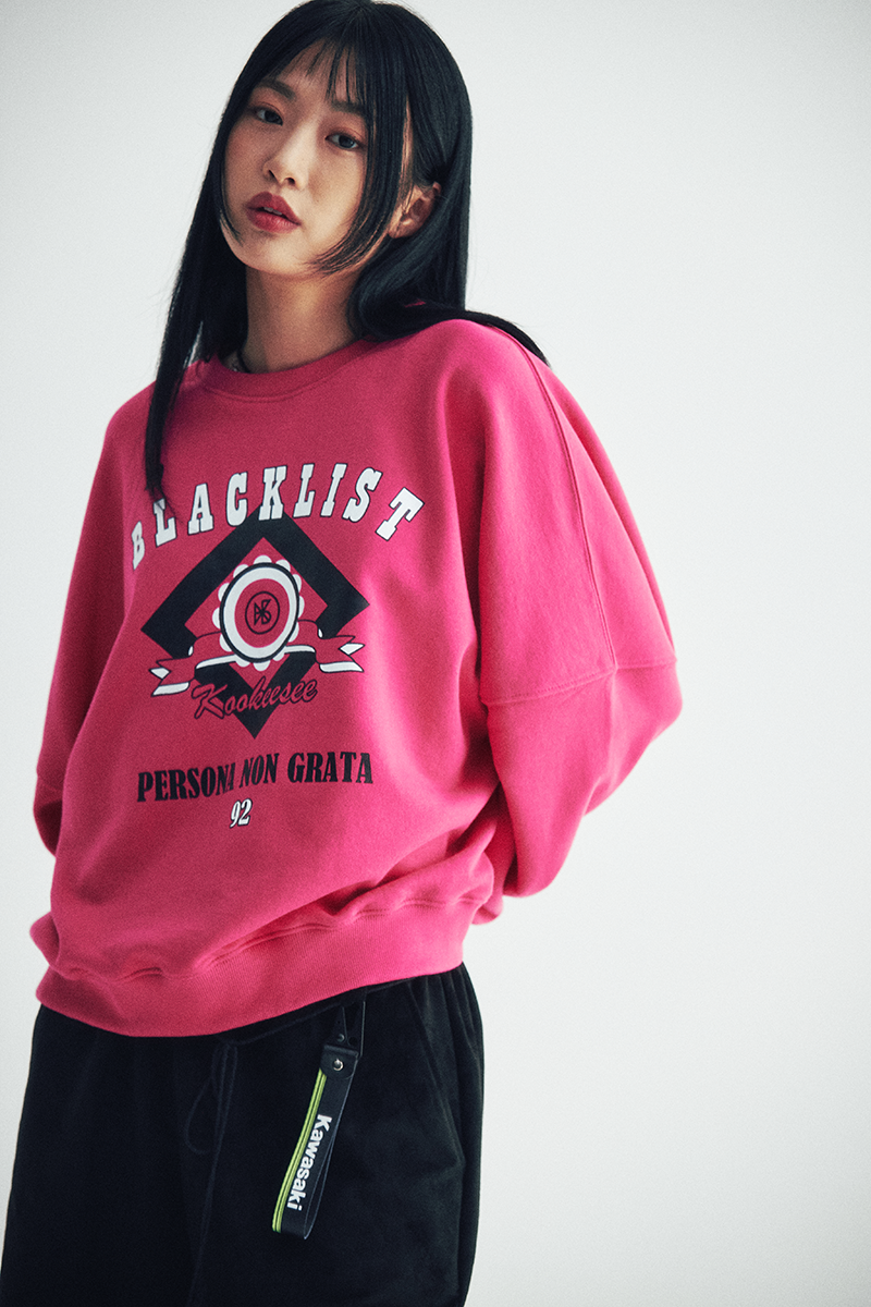 Persona Sweatshirt (Magenta pink)