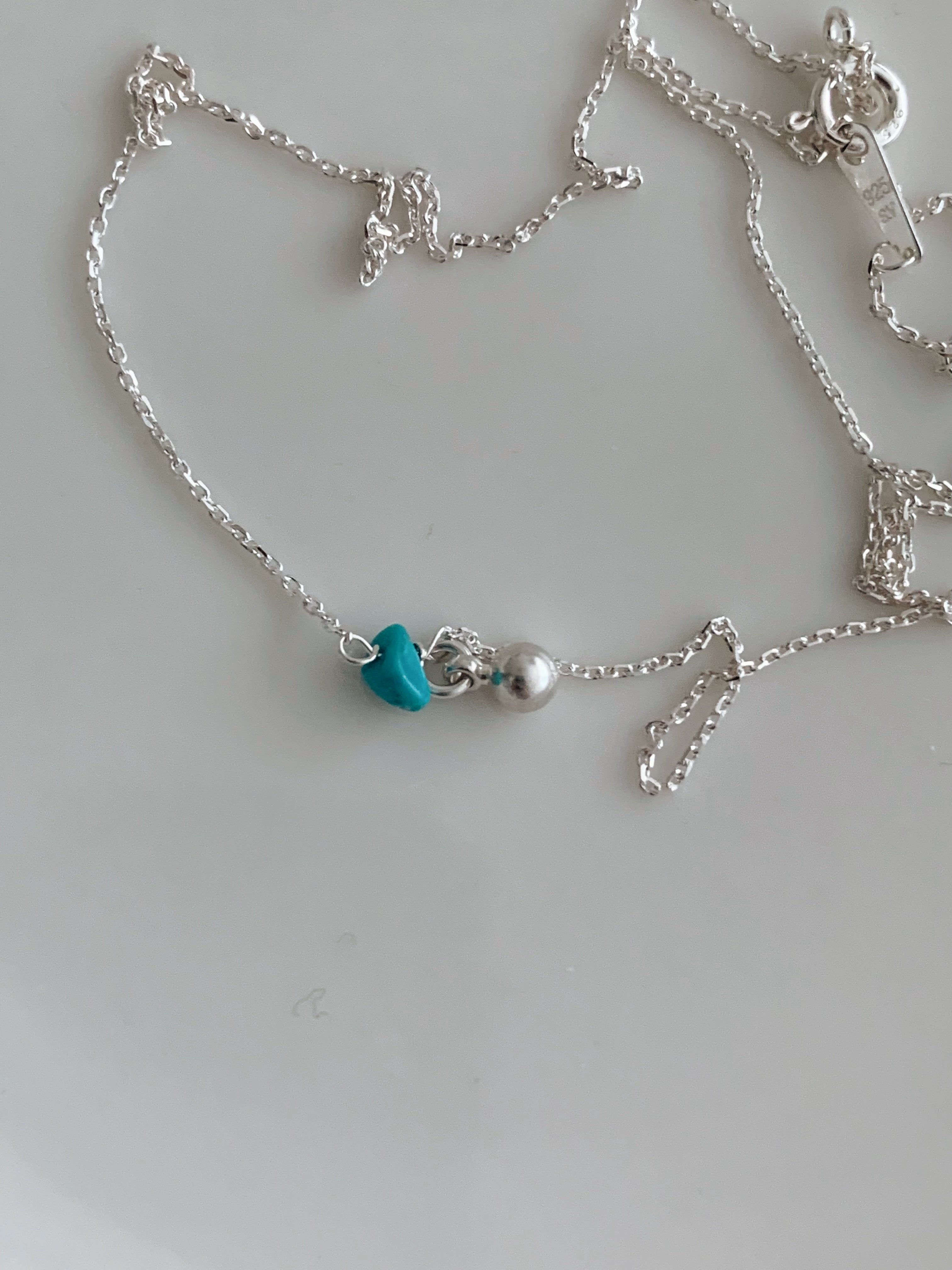 [925silver] Billy Turquoise Necklace