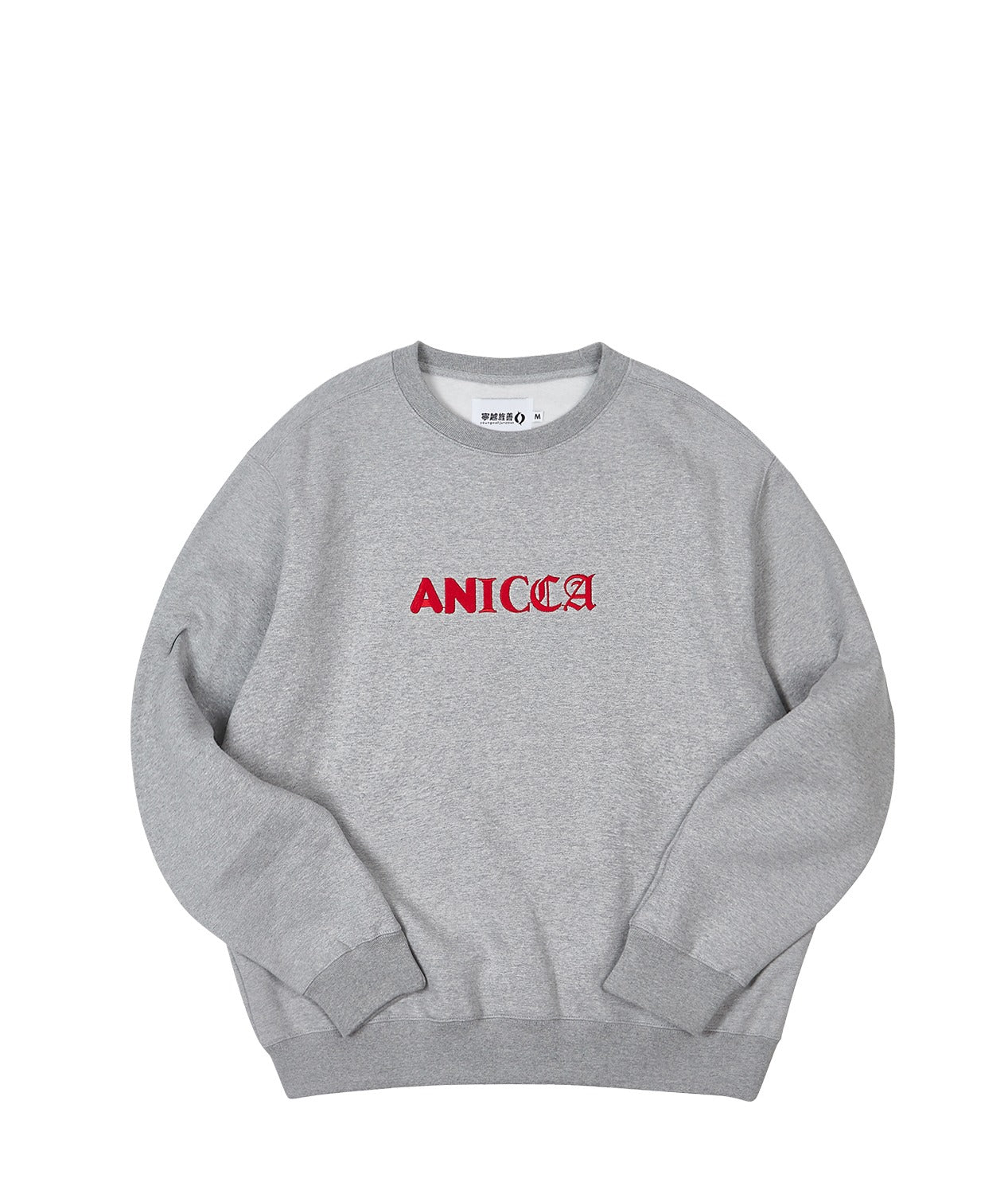 Tri Type ANICCA Sweatshirt - Gray