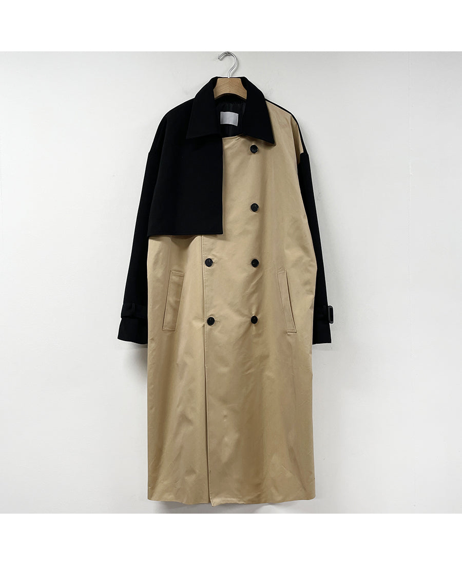 Coming color trench coat (2 color)