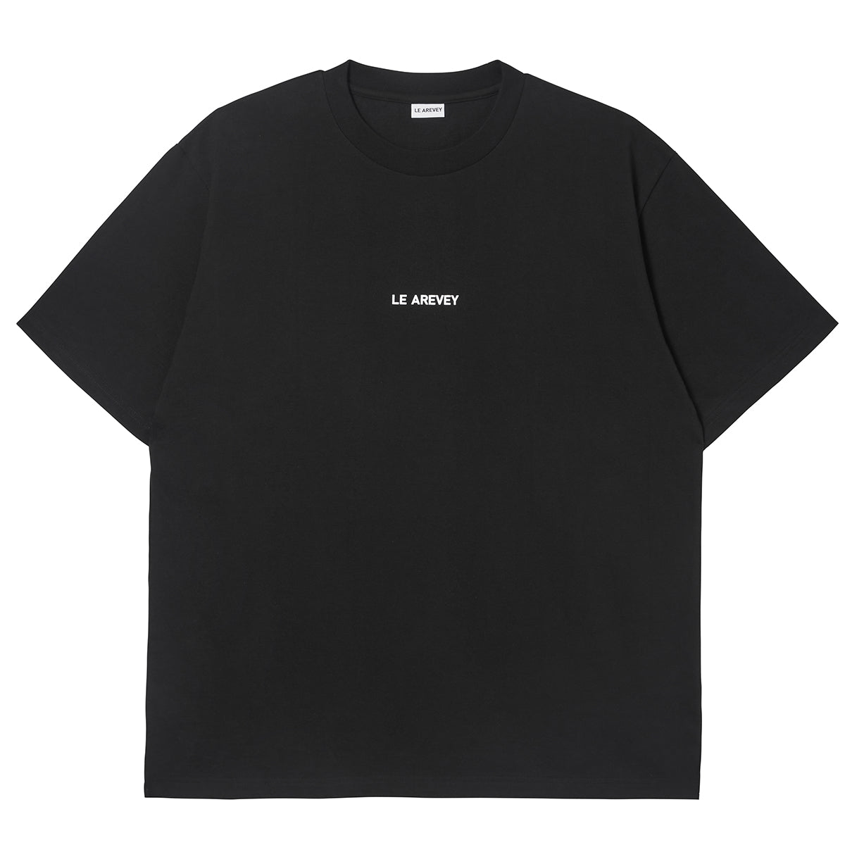 LE AREVEY ORIGINAL LOGO T-SHIRT BLACK [MAN]