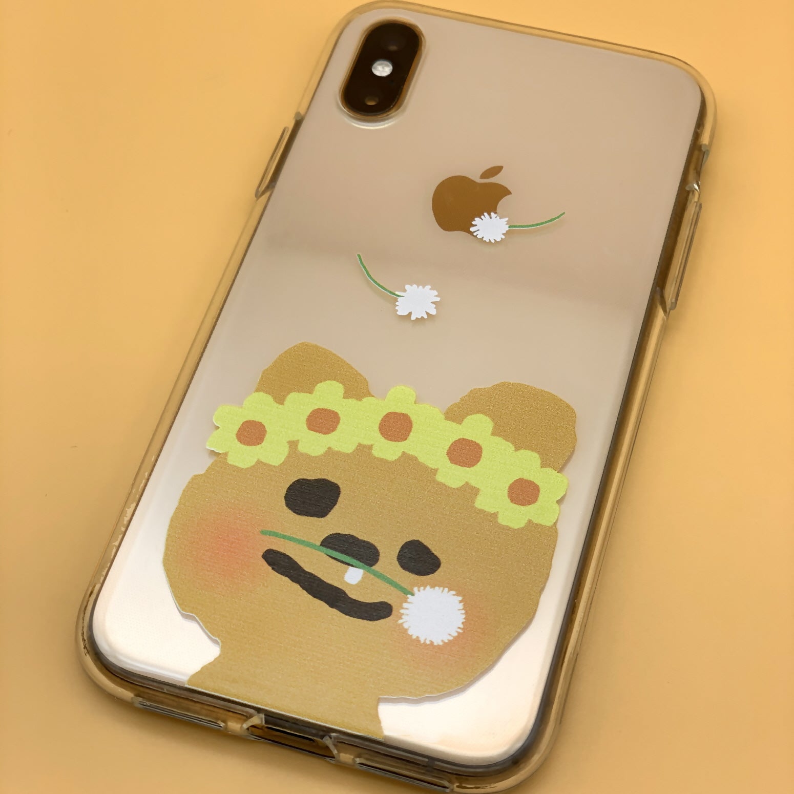 Flower moorugi jellycase (iphone case)
