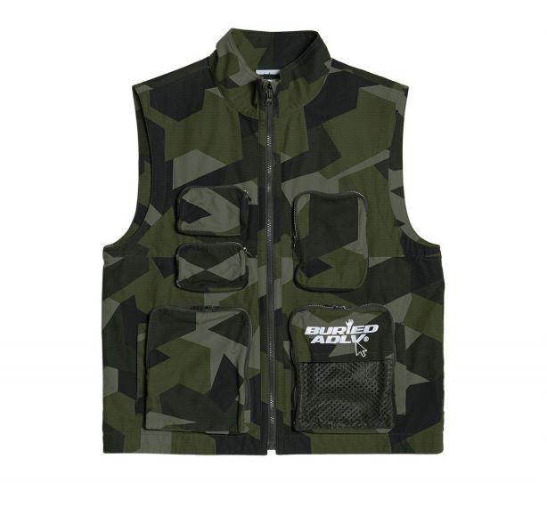 BA x ADLV OUTPOCKET VEST CAMOPLAGE