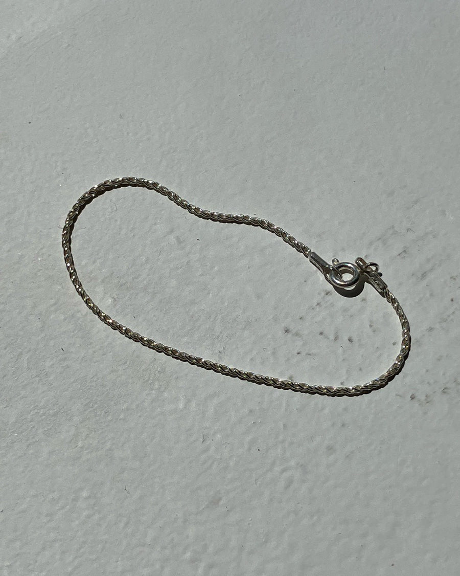 [92.5silver] cane bracelet