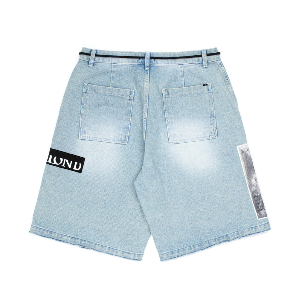 BBD The Apparition Denim Shorts (Light Blue)