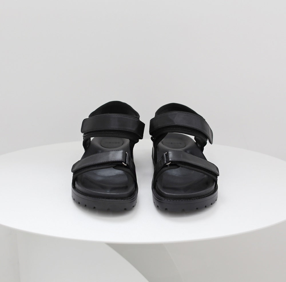 token velcro strap sandals