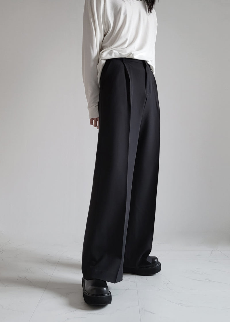 whowhat  WIDE SLACKS/ワイドスラックス