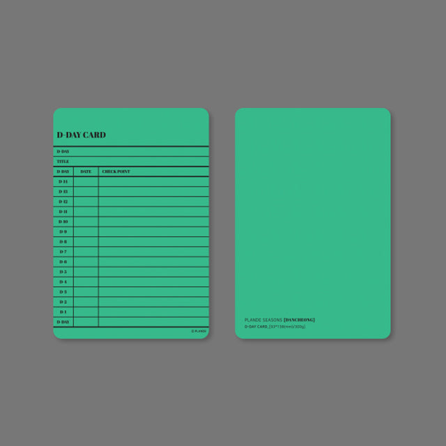 memo card SET