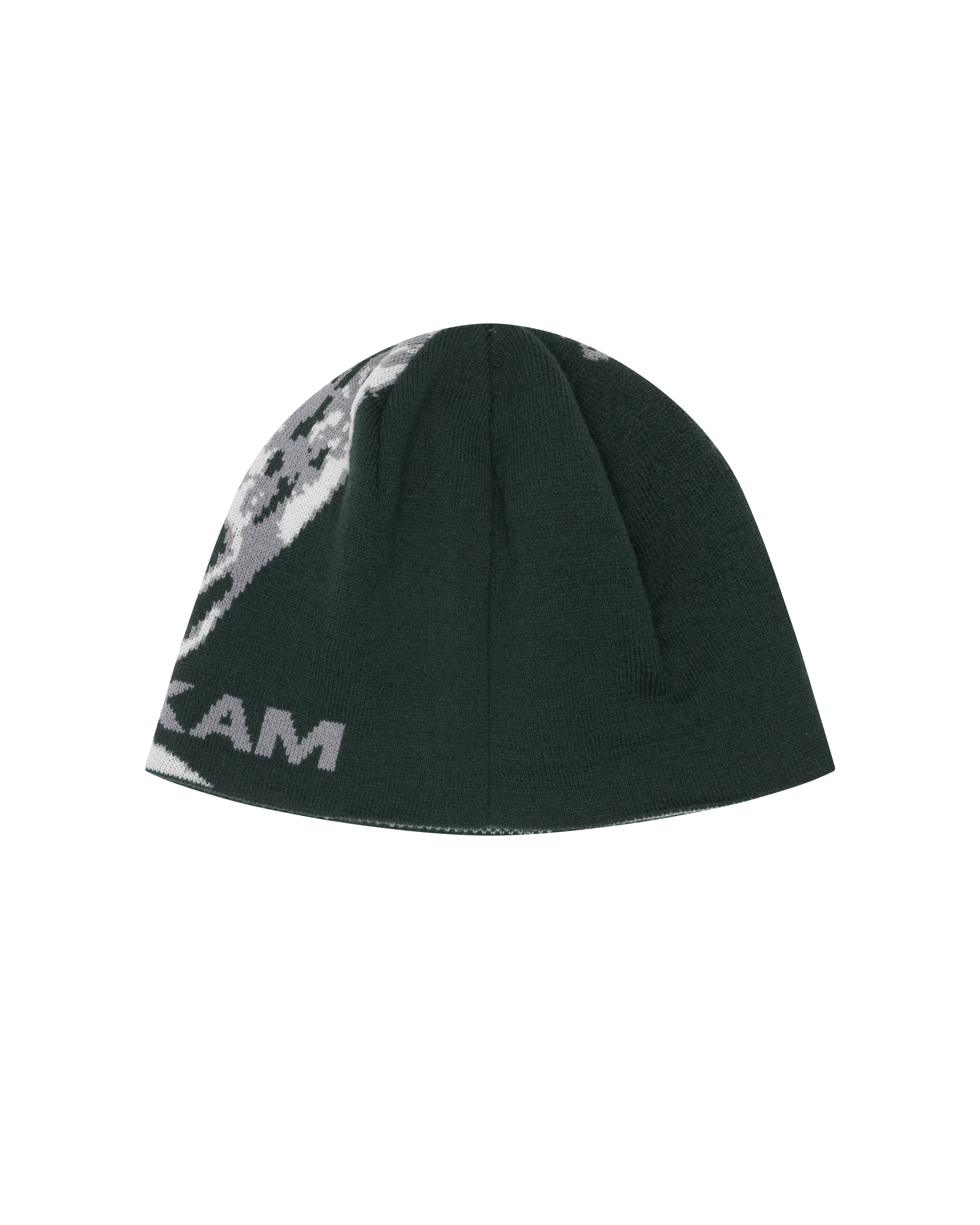 Scream Jacquard Beanie (Green)