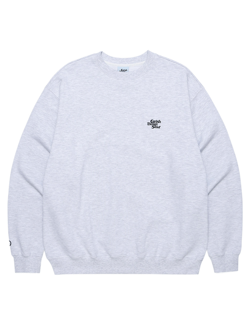 SELLER LOGO EMB SWEATSHIRT LIGHT GREY(CV2CFUM460A)