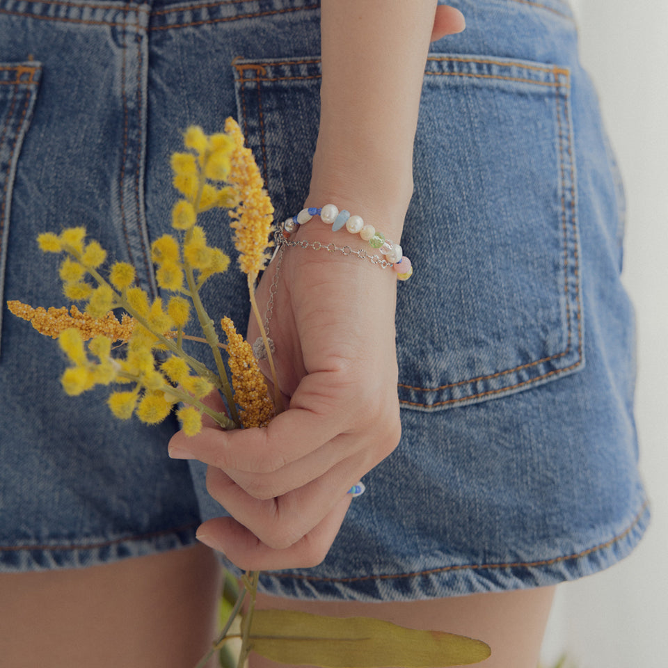 [2way] Summer island bracelet & anklet