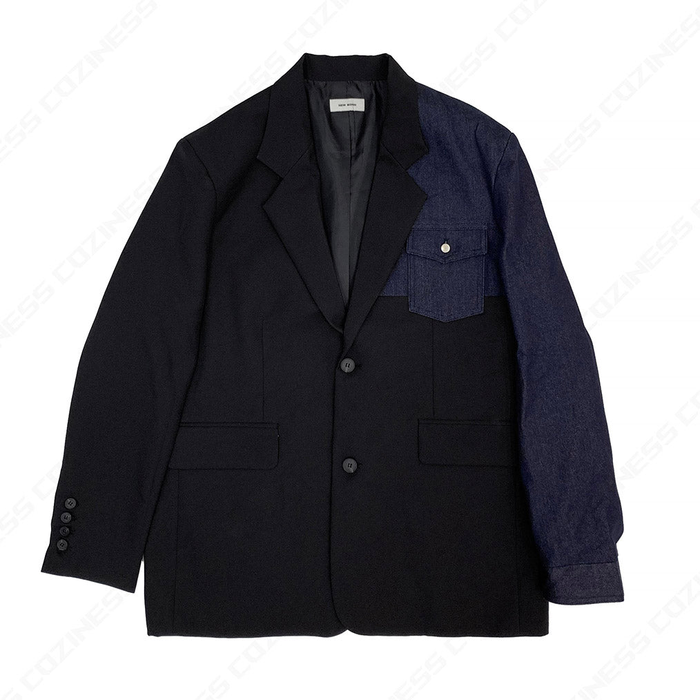 Minimal Blue Coloring Jacket (2 colors)