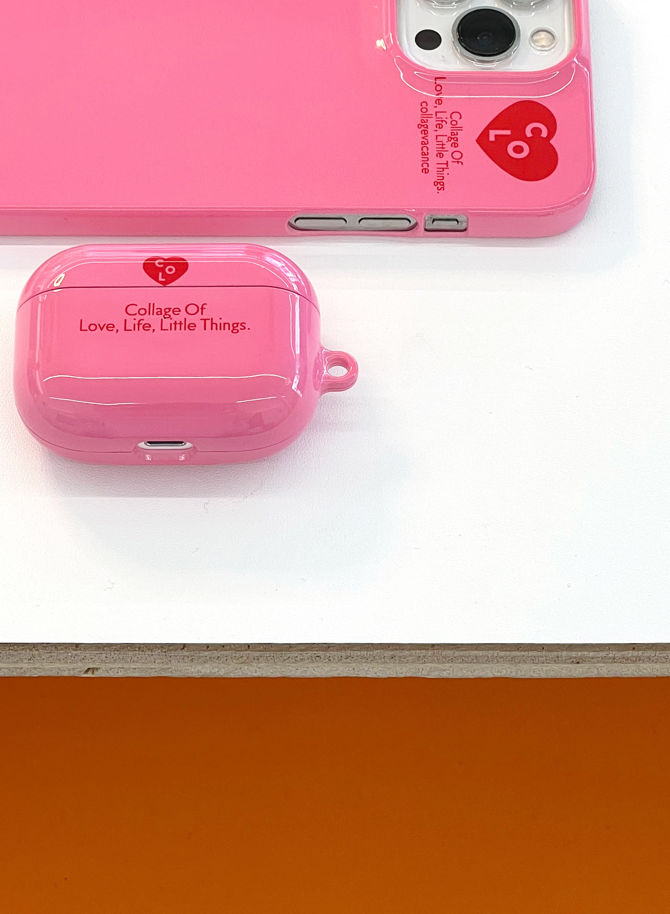 Heart Logo Airpods Case (3color)