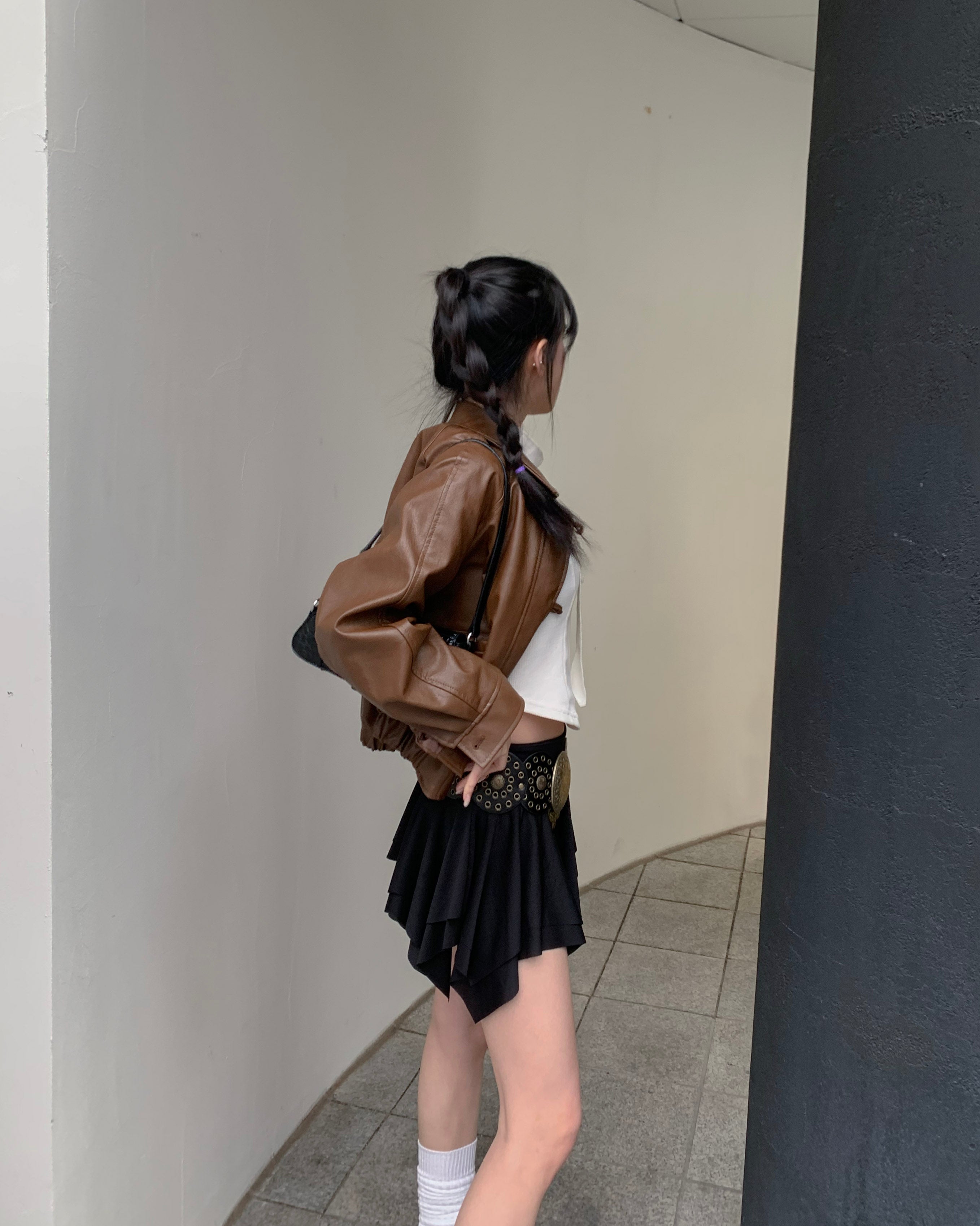 Melburn leather jacket