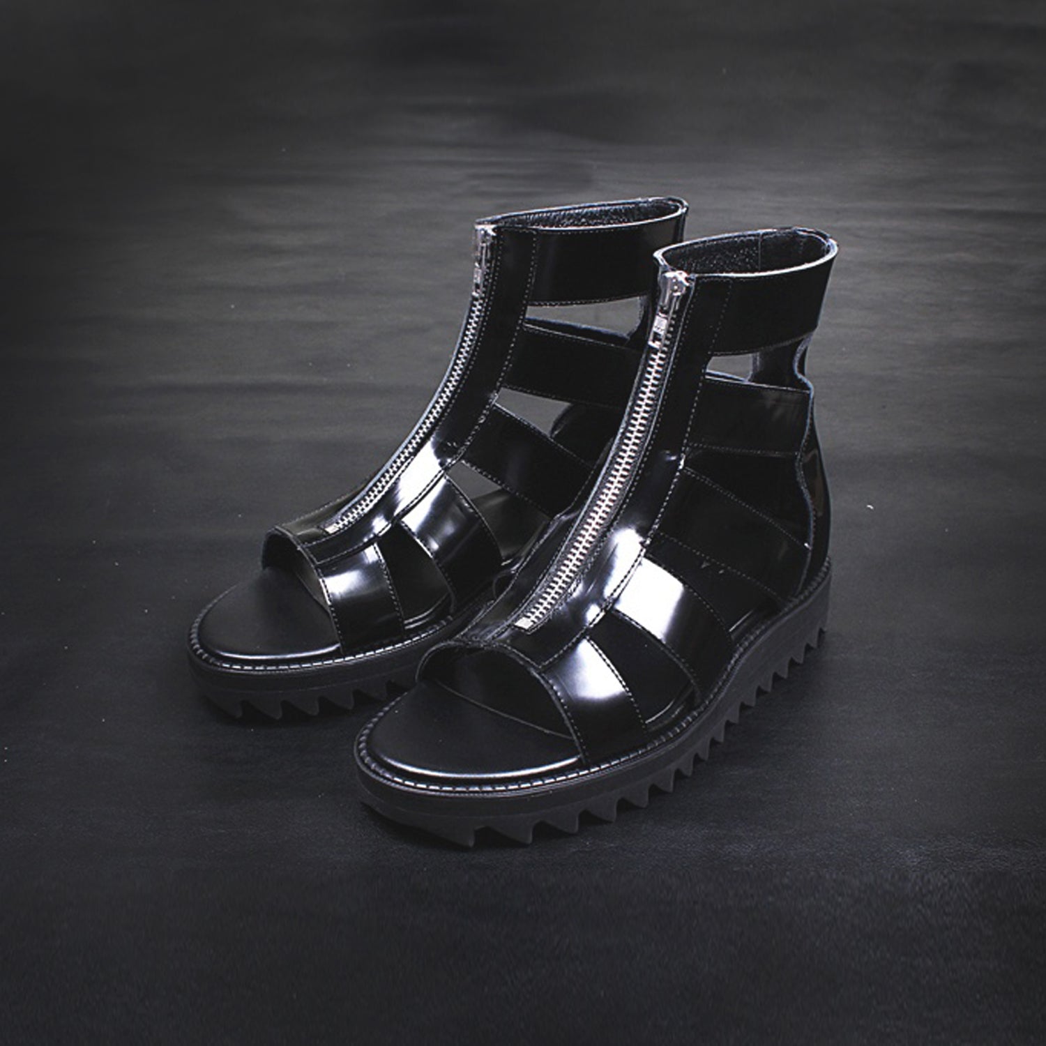 DVS S001 ZIPPER SANDALS HIGH