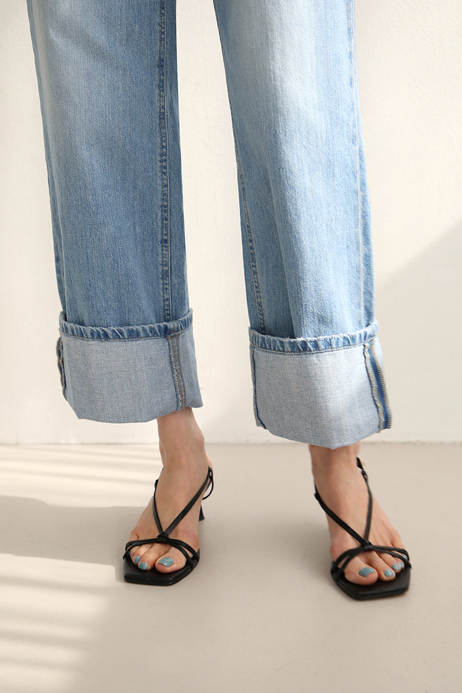 MARINE ROLL-UP JEANS