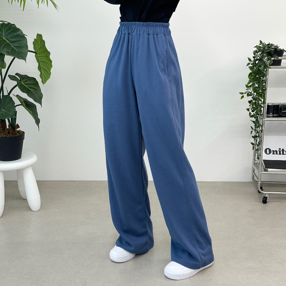 Loose Fit Wide Sweat Suit Pants