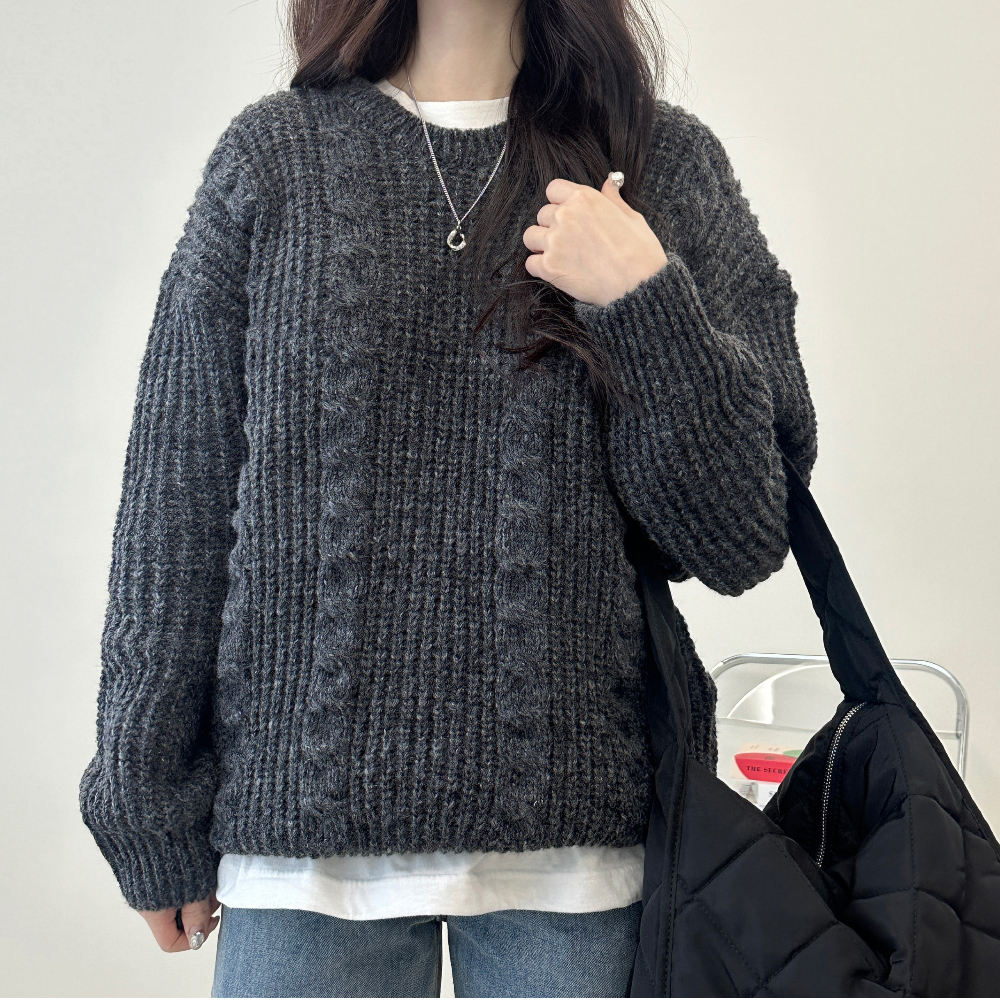 Coan rope oversized fit knit