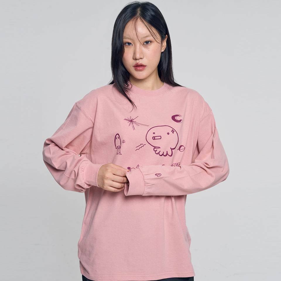 Mantra' Long Sleeve Shirt Pink