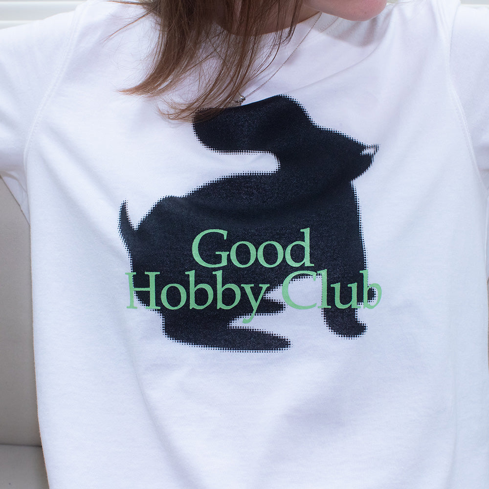 HOBBY RABBIT TEE_WHITE