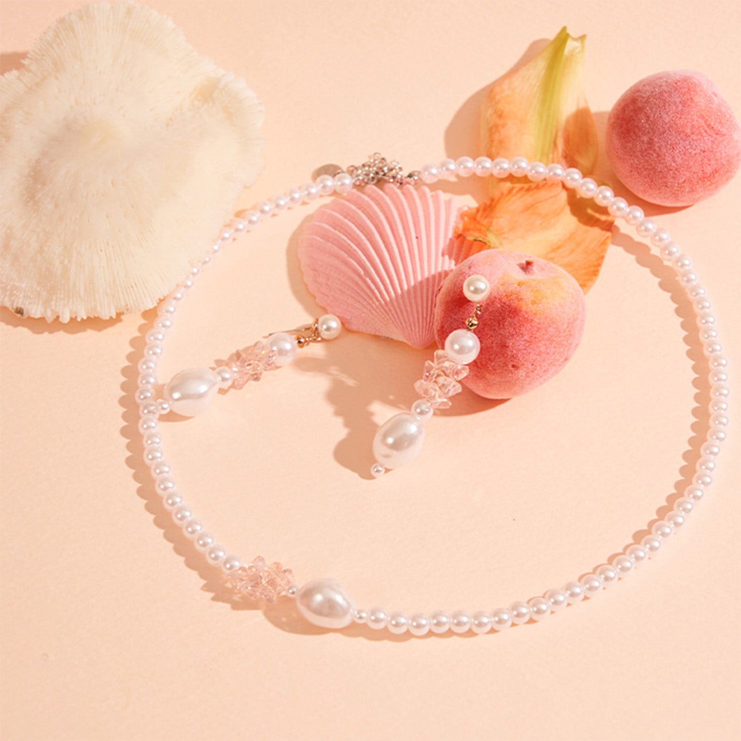 Milky Pink Necklace