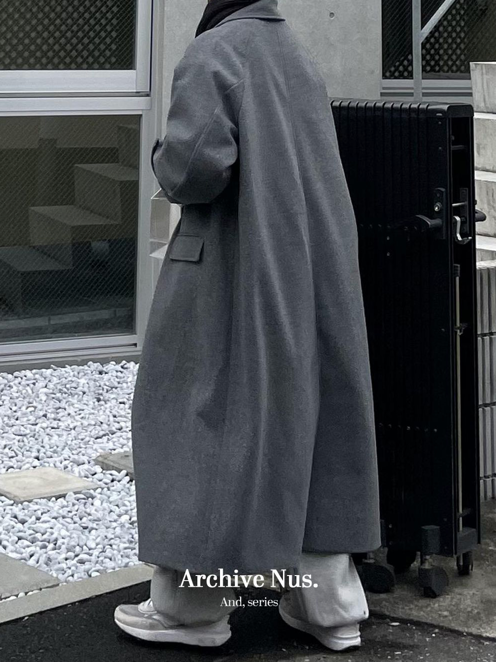 Nus. Archive S-Wool Coat [GREY]